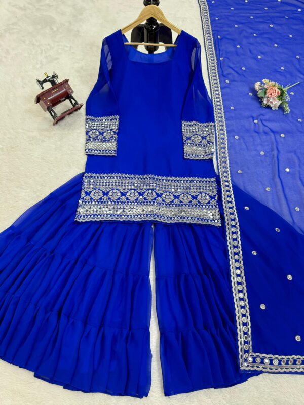Sequined Saga Sharara - Image 4