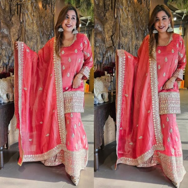 Chandni Crystal Touch Suit Set - Image 3